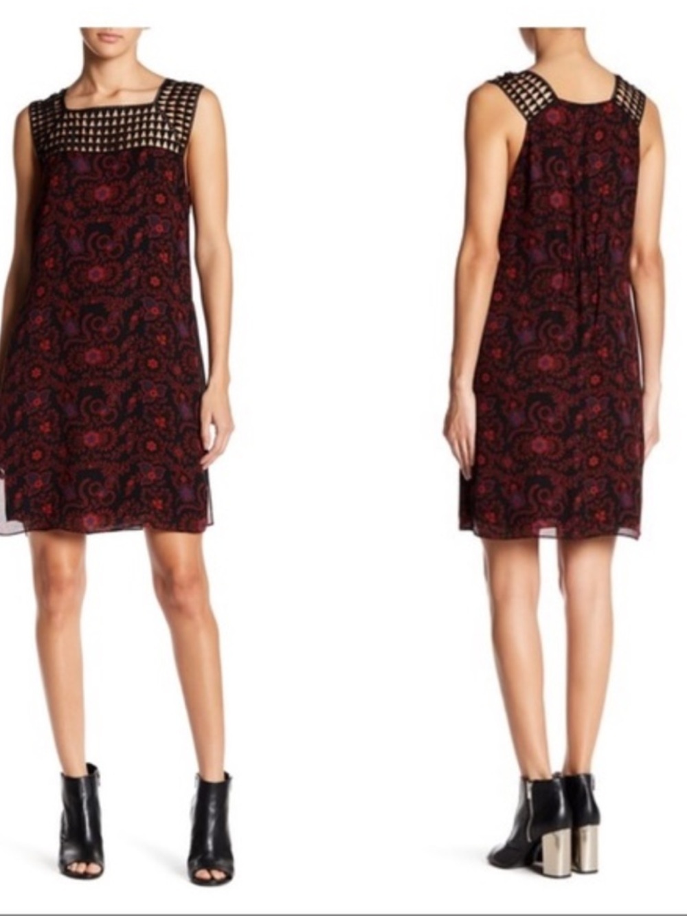 A.L.C Helen Floral Mini Dress
